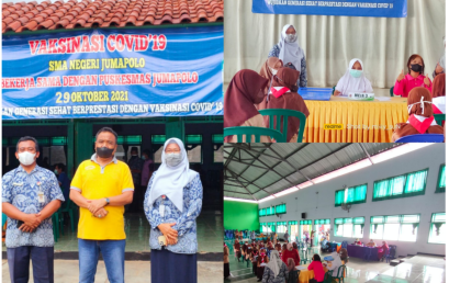 VAKSINASI TAHAP 2 PESERTA DIDIK SMAN JUMAPOLO
