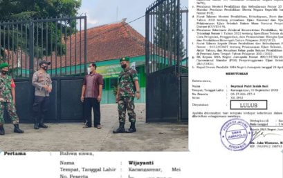 PENGUMUMAN KELULUSAN SISWA KELAS XII SMAN JUMAPOLO TAHUN PELAJARAN 2021/2022