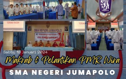 PMR WIRA SMA NEGERI JUMAPOLO ADAKAN PELANTIKAN DAN MALAM PENGAKRABAN