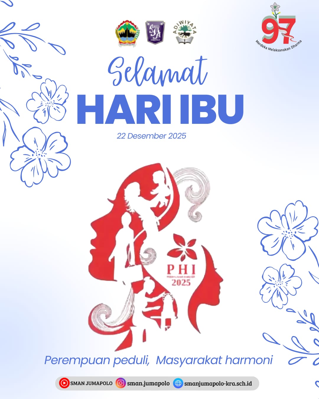 SMA NEGERI JUMAPOLO SELENGGARAKAN UPACARA PERINGATAN HARI IBU 2025