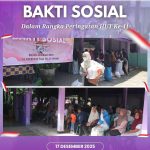 BAKTI SOSIAL PEMBAGIAN SEMBAKO HUT KE-41  SMA NEGERI JUMAPOLO