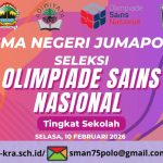 SELEKSI OSN TINGKAT SEKOLAH DI SMA NEGERI JUMAPOLO BERLANGSUNG KOMPETITIF DAN TERARAH