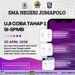 SMA NEGERI JUMAPOLO LAKSANAKAN UJI COBA MASSAL SI-SPMB 2026 SECARA DARING